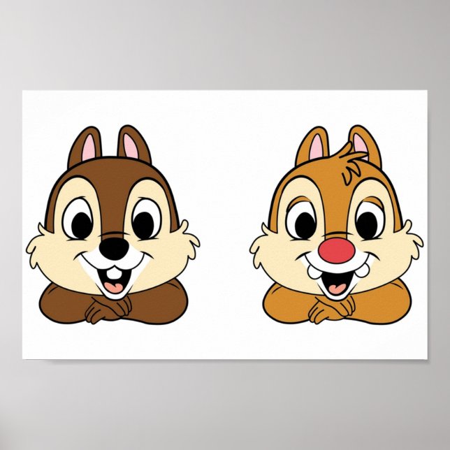 Chip und Dale Poster (Vorne)