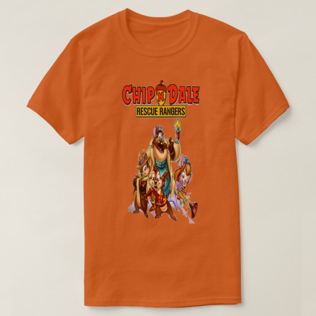 Chip und Dale Team T-Shirt (Design vorne)