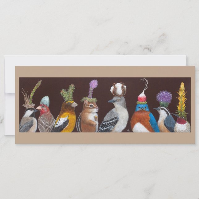 Chip und die flache Karte der Partyimbisse (Vorderseite)