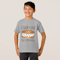 Chip vom alten Block Chipwich-Eiscreme Sandwich