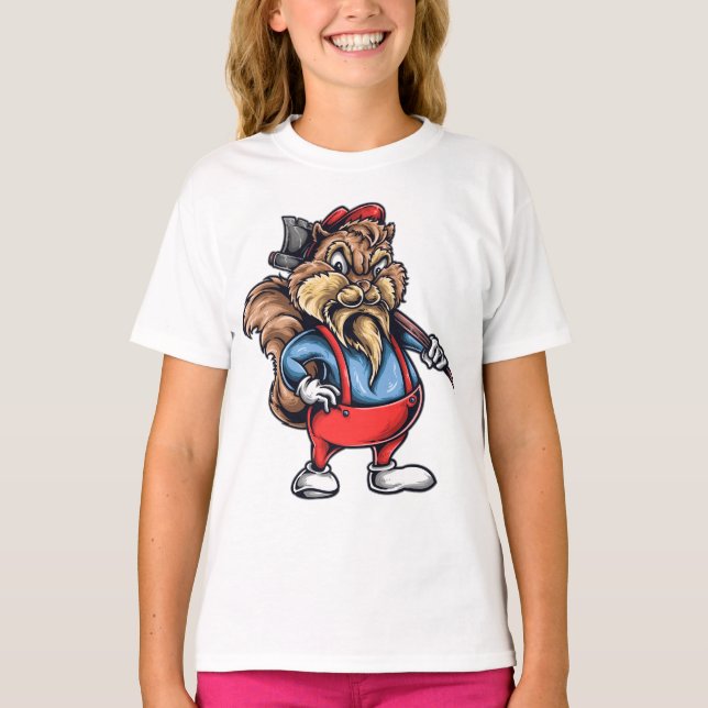 Chip Wood Cutter T-Shirt (Vorderseite)