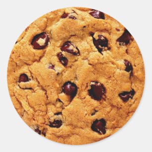 Chipkekskleber Runder Aufkleber