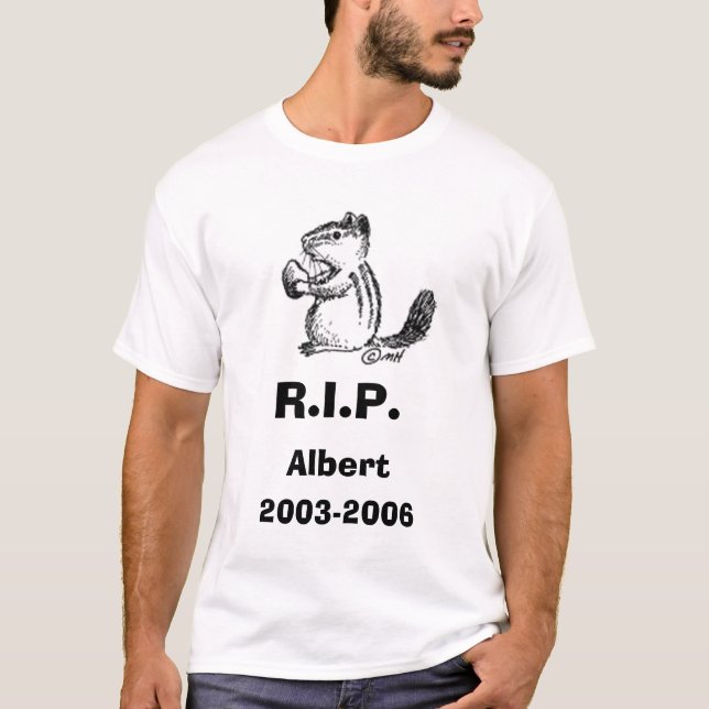 chipmunk3, 2003-2006, R.I.P., Albert T-Shirt (Vorderseite)