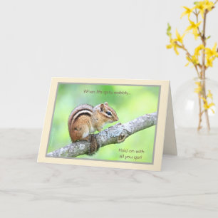 Chipmunk: Bleiben Sie bei allem, was Sie got haben Karte