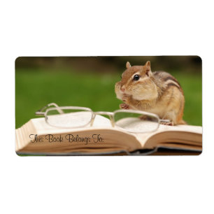 Chipmunk-Buchzeichen