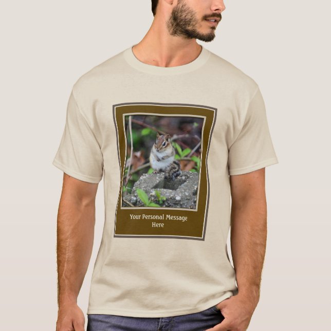 Chipmunk Erstellen Sie Ihr eigenes Angebot Persona T-Shirt (Vorderseite)
