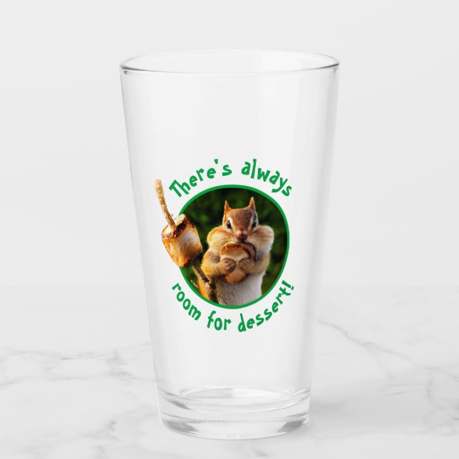 Chipmunk Ess Marshmallow Glas (Vorderseite)