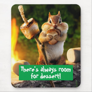 Chipmunk Ess Marshmallow Mousepad