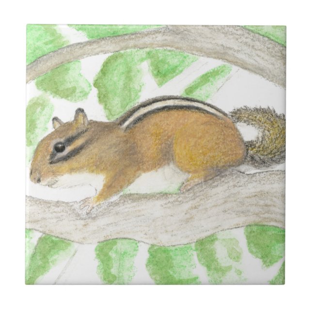 Chipmunk Fliese (Vorderseite)