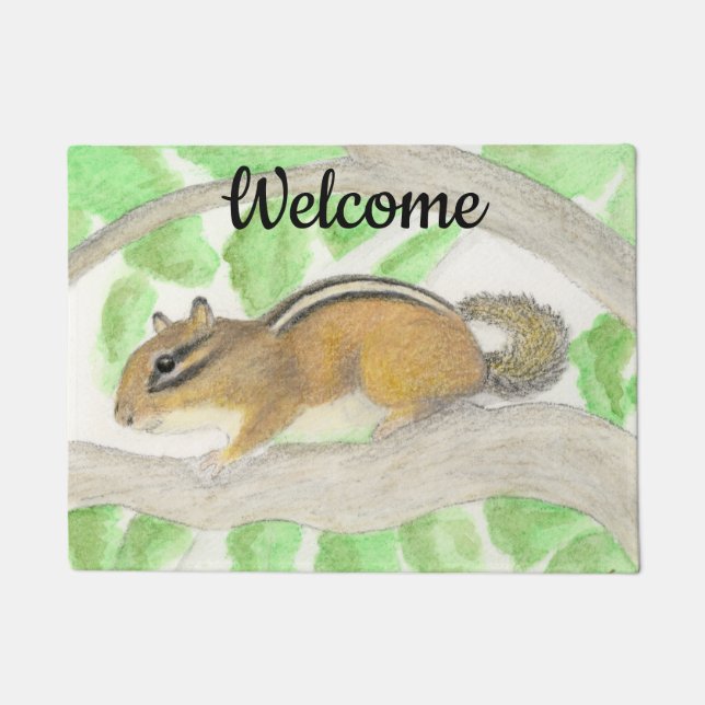 Chipmunk Fußmatte (Vorderseite)