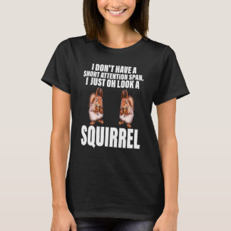 Chipmunk Ich schaue nur ein Eichhörnchen Tiere T-Shirt