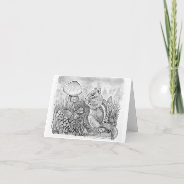 Chipmunk Karte (Vorderseite)
