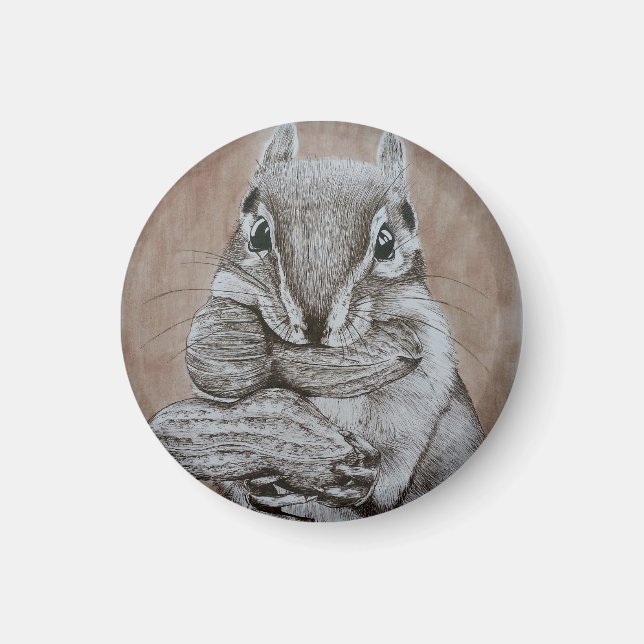 Chipmunk Magnet (Vorne)
