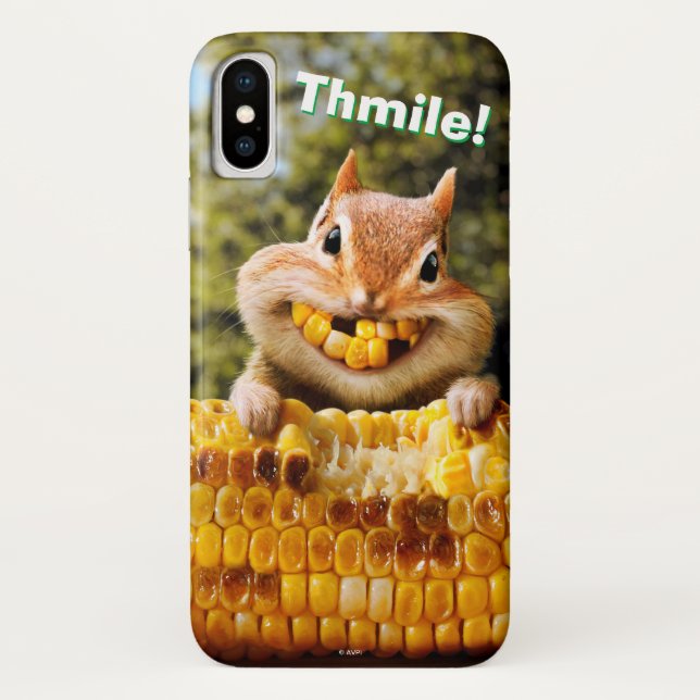 Chipmunk-Mais Case-Mate iPhone Hülle (Rückseite)