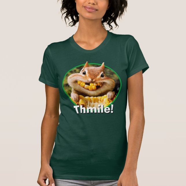 Chipmunk-Mais T-Shirt (Vorderseite)