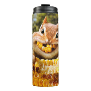 Chipmunk-Mais Thermosbecher