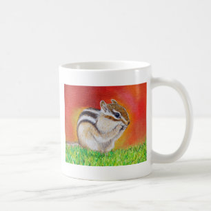Chipmunk-Malerei Tasse
