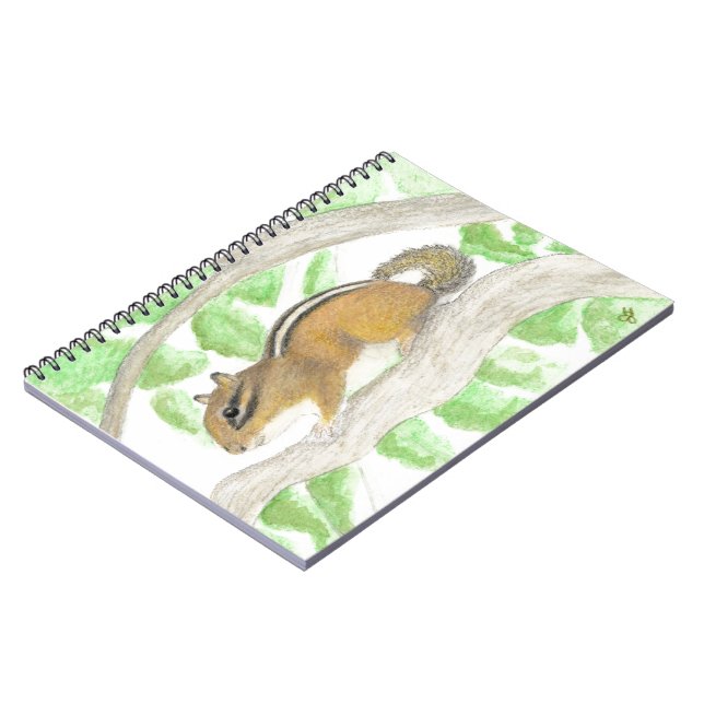 Chipmunk Notizblock (Linke Seite)