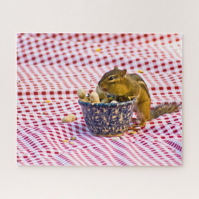 Chipmunk Picnic Puzzle (Horizontal)