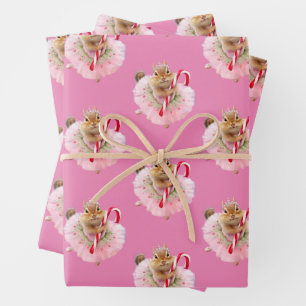 Chipmunk Plum Fairy Geschenkpapier Set