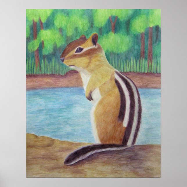 Chipmunk Poster (Vorne)