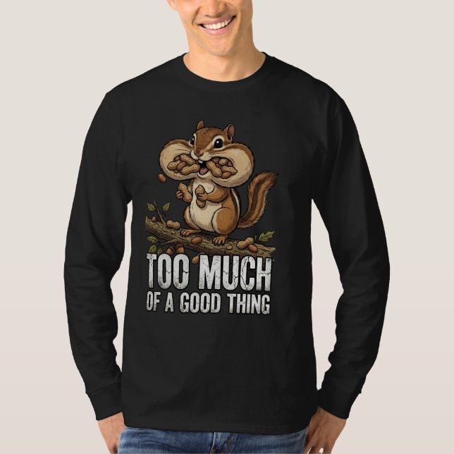 Chipmunk Snack Attack T-Shirt (Vorderseite)