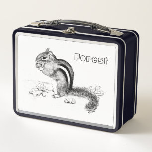 Chipmunk und Acorns Lunch Box