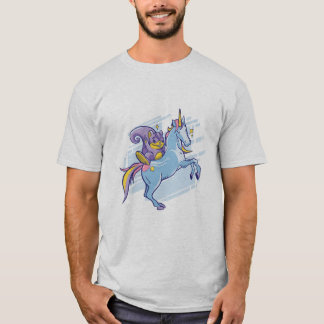 Chipmunk und Unicorn, magische Freunde T-Shirt