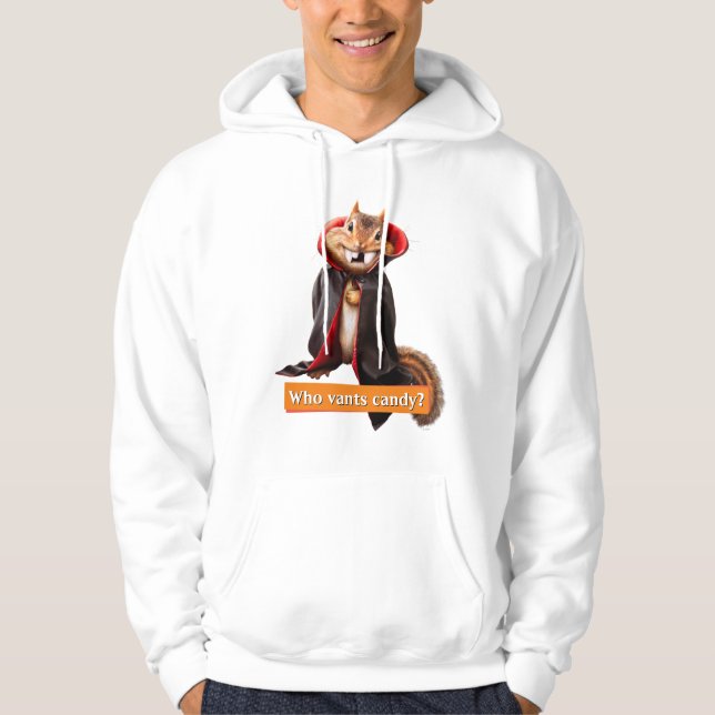 Chipmunk Vampire Hoodie (Vorderseite)