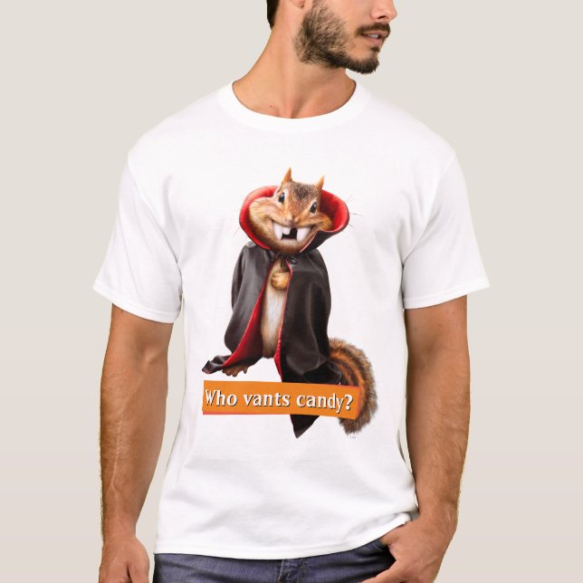 Chipmunk Vampire T-Shirt (Vorderseite)