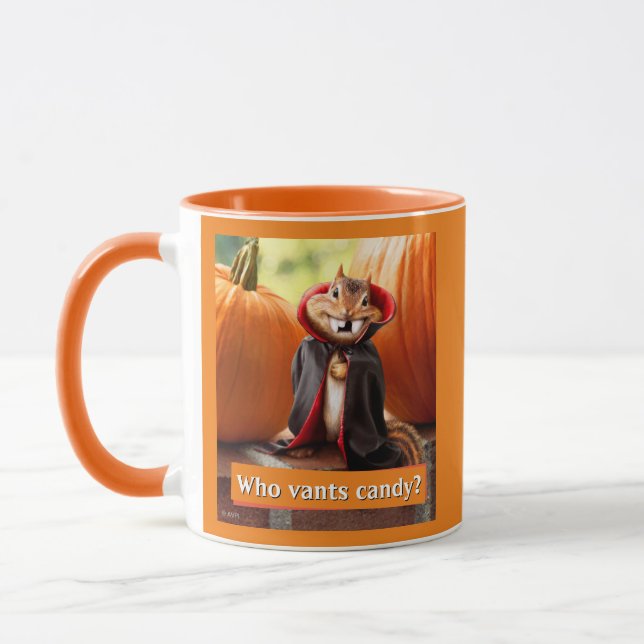 Chipmunk Vampire Tasse (Links)