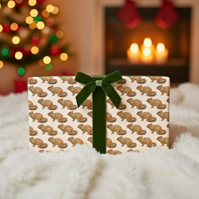 Chipmunk-Wrapping Paper Sheets Geschenkpapier Set (Chipmunk Wrapping Paper Sheets)