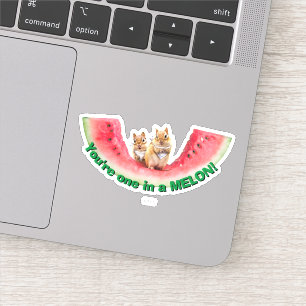 Chipmunke Esswasser Aufkleber