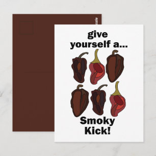 Chipotle Gib Dir Selbst Einen Raucherkick Lustiges Postkarte