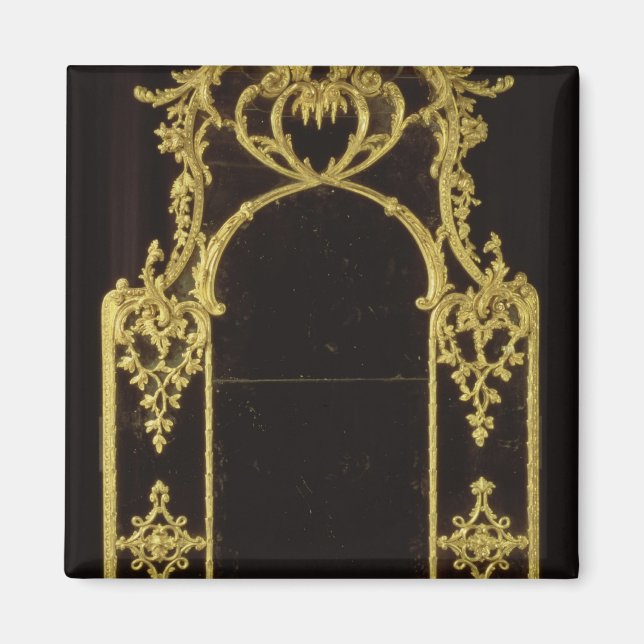 Chippendale-Spiegel, c.1750 Magnet (Vorne)