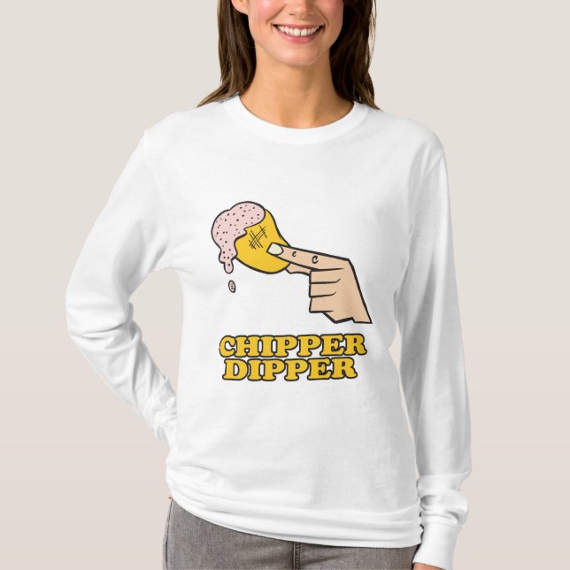 Chipper Dipper Chip T-Shirt (Vorderseite)