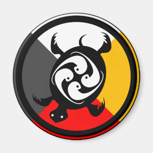 Chippewa Dodem Miskwaadesi Magnet