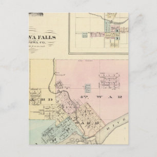 Chippewa Falls and Village of Neillsville Postkarte