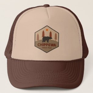 Chippewa National Forest Minnesota Bear Truckerkappe