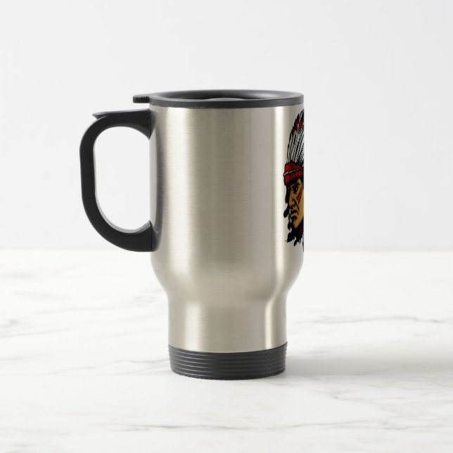 Chippewa-Ureinwohner-Reise-Tasse Reisebecher (Links)