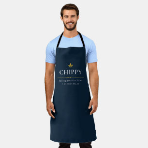Chippy besser verkleidet als ein französischer Sal Schürze