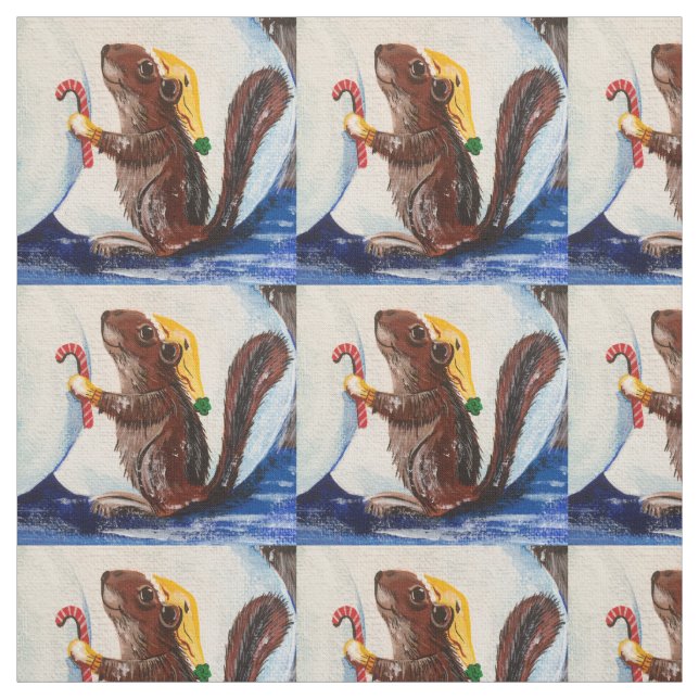 Chippy der Snowman Maker Stoff (Muster)