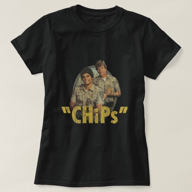 CHiPs 1977 T - Shirt (Design vorne)