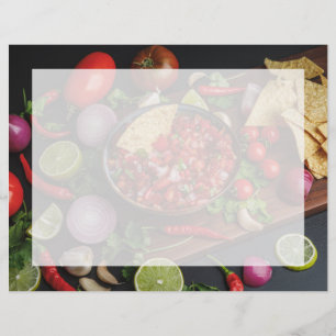 Chips and Homemade Salsa Flyer