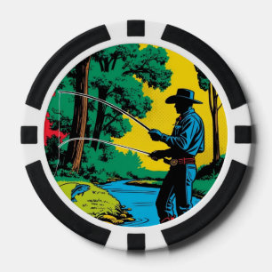 Chips für den Poker Riverbank