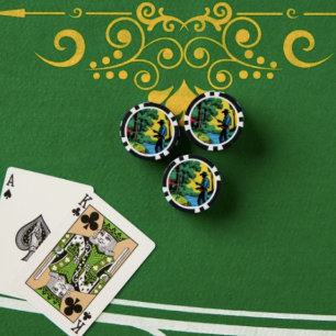 Chips für den Poker Riverbank