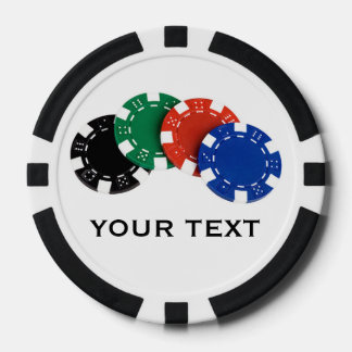 Chips für personalisierte Poker
