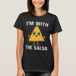 Chips Ich bin mit Salsa Halloween Kostüme Cinco de T-Shirt