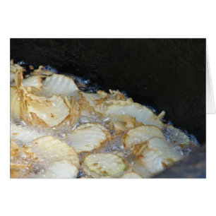 Chips in einem Kessel