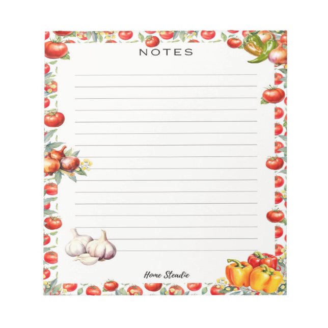 Chips 'N Salsa Notizblock (Vorderseite)